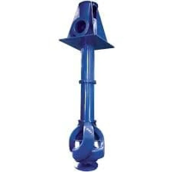 Vertical double suction pump