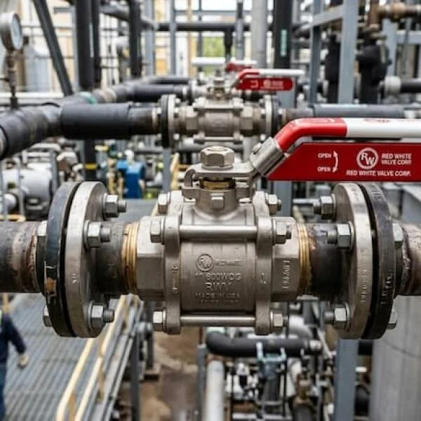 Red white ball valve là gì? Cấu tạo, phân loại và cách chọn đúng