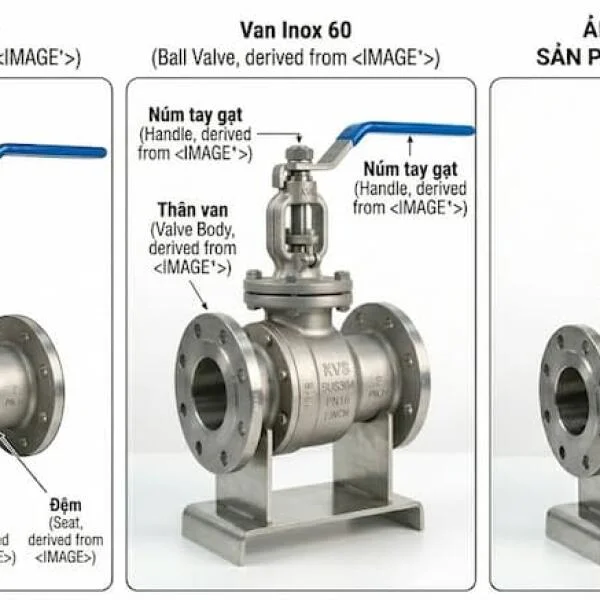 Van inox 60 là gì? Cách chọn đúng và ứng dụng thực tế