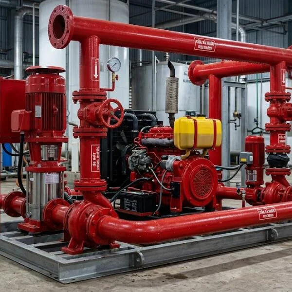Fire fighting pump