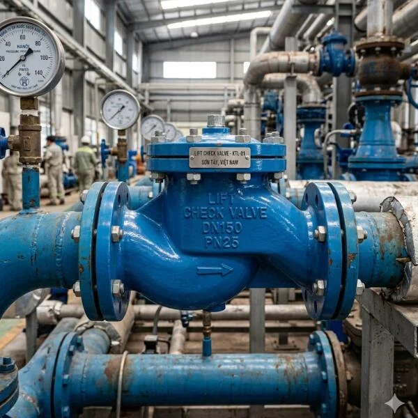 Lift check valve là gì? Cấu tạo, nguyên lý và cách chọn đúng