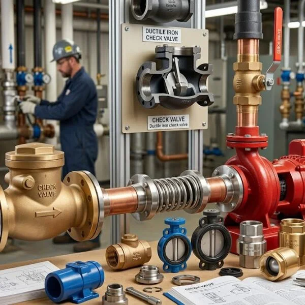 Pump check valve là gì? Cấu tạo, nguyên lý và cách chọn đúng