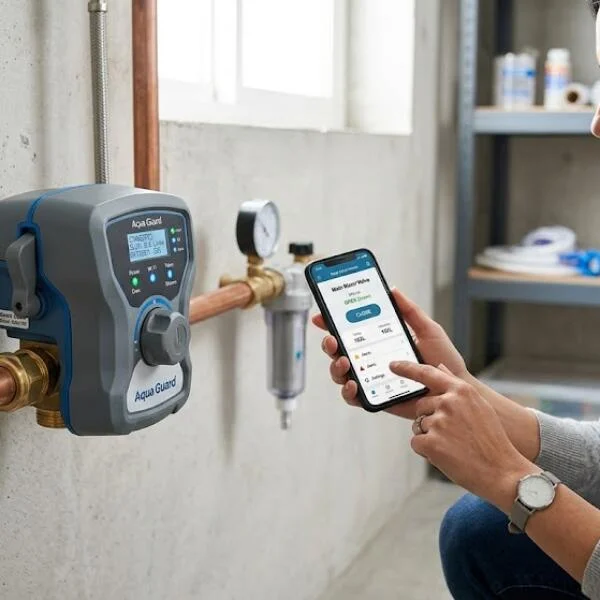 Van khóa nước thông minh chính hãng cho hệ thống cấp nước hiện đại