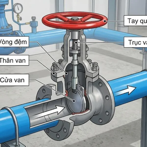 Van cửa là gì? Cấu tạo, nguyên lý hoạt động và ứng dụng