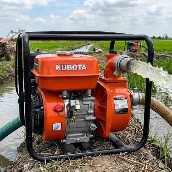 Bơm nước Kubota: Đặc điểm, cấu tạo, ứng dụng và cách chọn