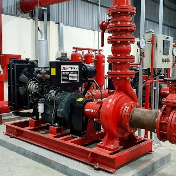Máy bơm chữa cháy Mitsuky – Cấu tạo, thông số, giá và cách lựa chọn