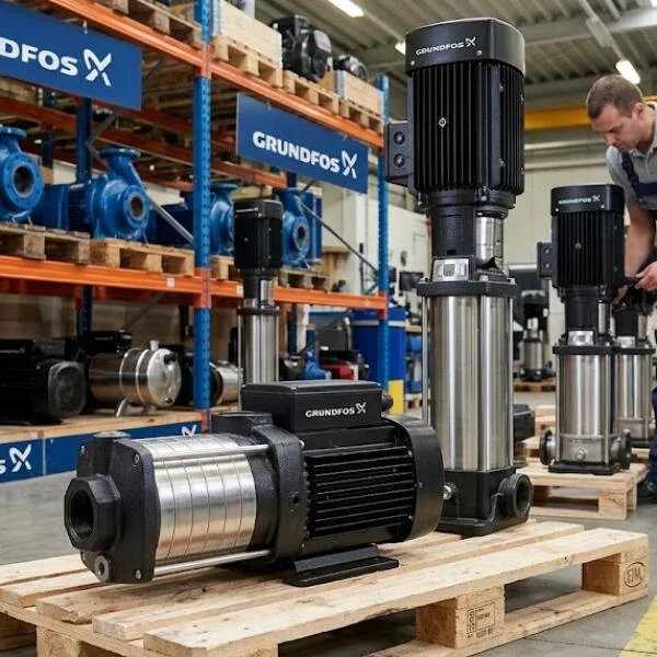 Máy bơm nước Grundfos – Cấu tạo, dòng máy, ứng dụng và cách chọn