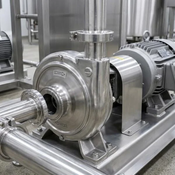 Sanitary centrifugal pump là gì? Cấu tạo, nguyên lý, ứng dụng và cách lựa chọn