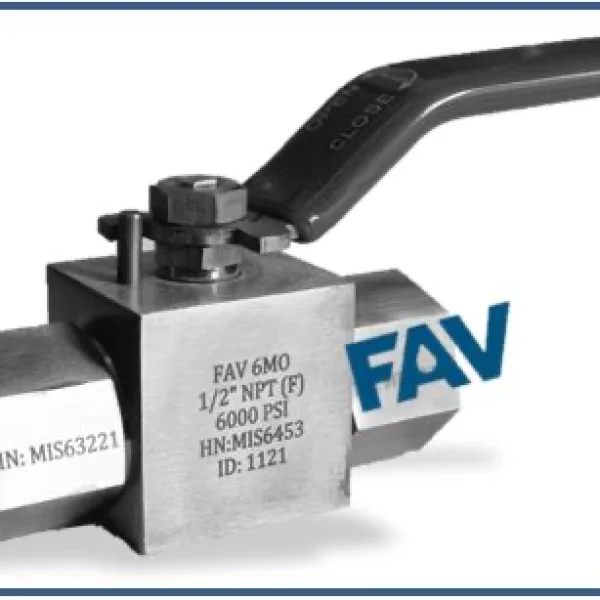Ball Valve 6000 Psi