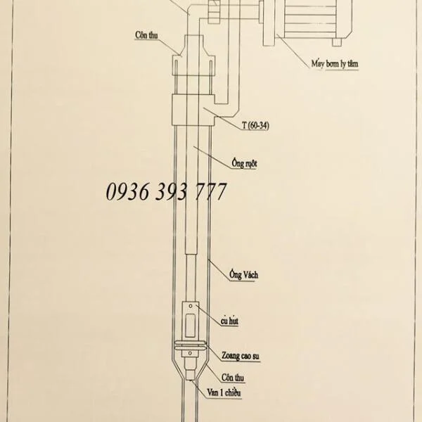 Cách Gắn Bộ Hút Sâu Giếng Khoan