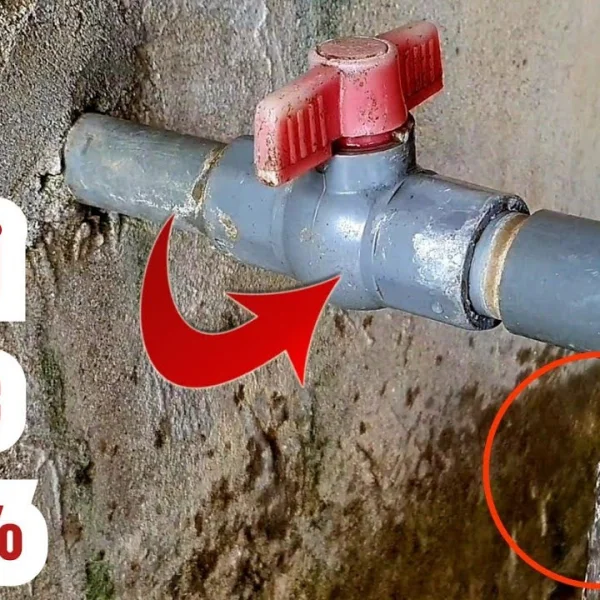 Cách sửa Van khóa nước bị rò rỉ