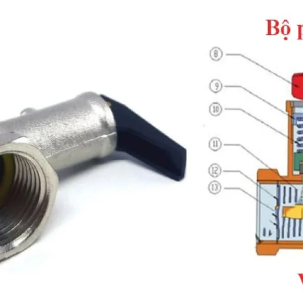 Cách tháo Van 1 chiều bình nóng lạnh