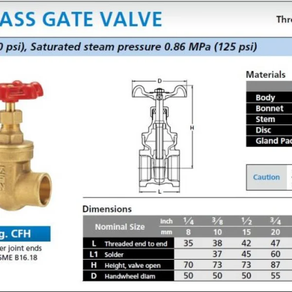 Catalog Gate Valve Kitz