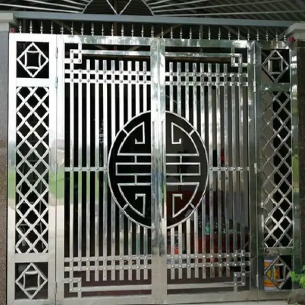 Cổng inox