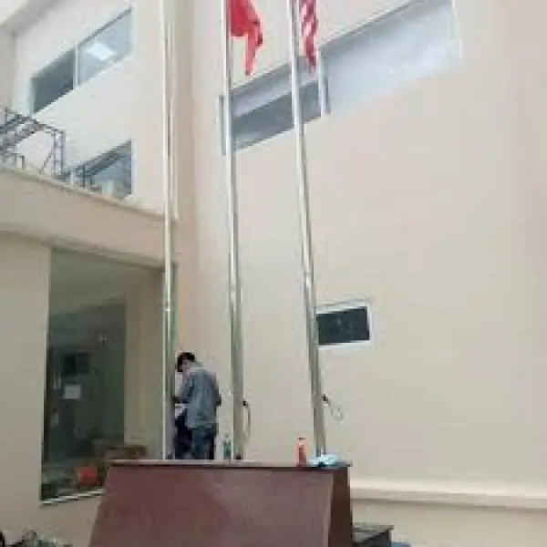 Cột Cờ Inox Ngoài Trời
