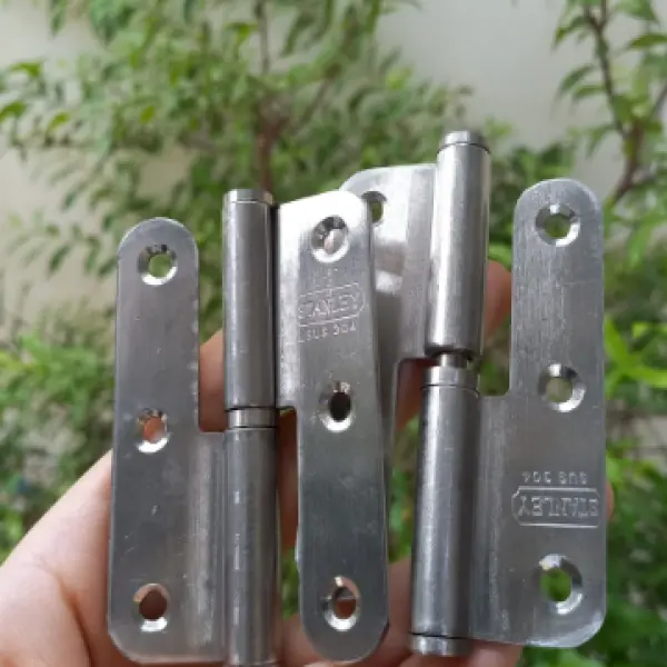 Giá bản lề cối inox 304