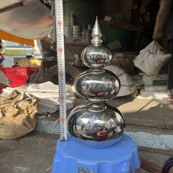 Hồ lô chống sét inox.