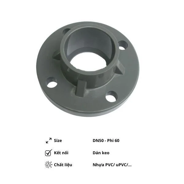 Mặt bích phi 60