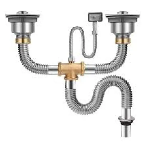 Ống xả bồn rửa chén inox