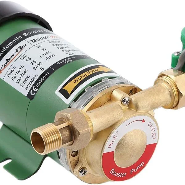 Pressure operated water pump