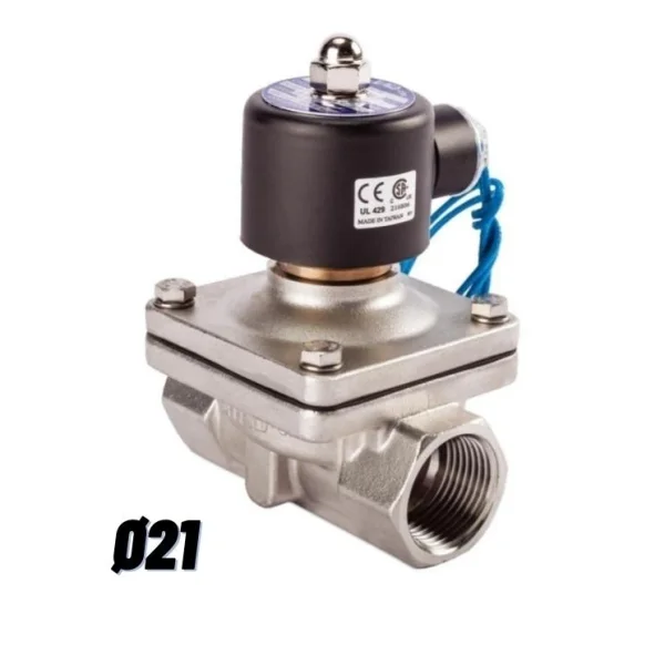 Van điện từ 12V phi 21