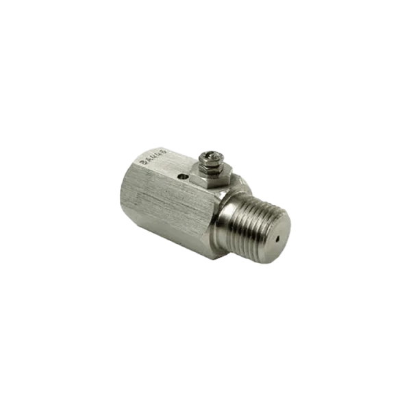 Gauge snubber valve