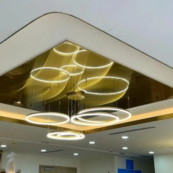 Thi Công Nẹp Inox Trần Thạch Cao