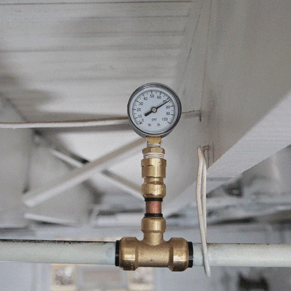 Thử áp lực đường ống cấp nước