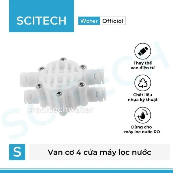 Van 4 cửa máy lọc nước