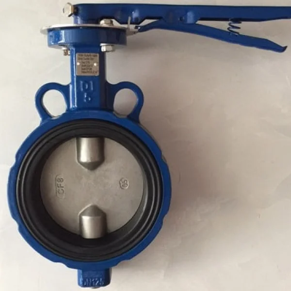 Van bướm tay gạt DN80