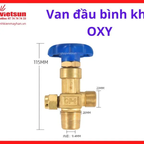Van Khoá Bình Oxy
