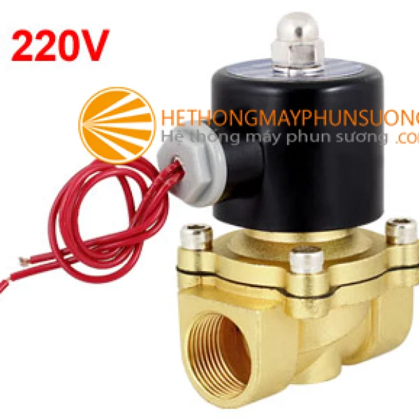 Van khóa nước bằng điện