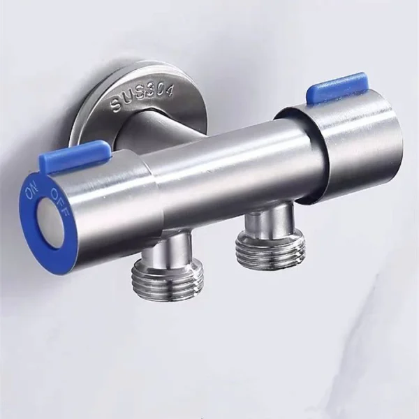 Van nước 2 cổng xả có điều khiển riêng biệt