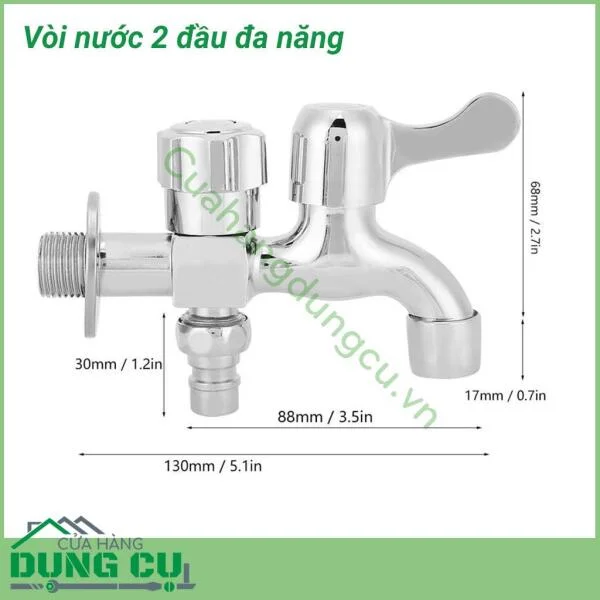 Van nước chia 2