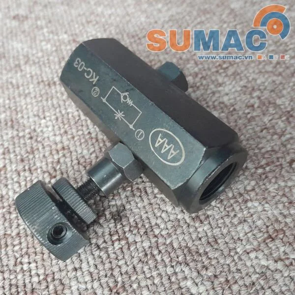Van tiết lưu thủy lực 1 chiều