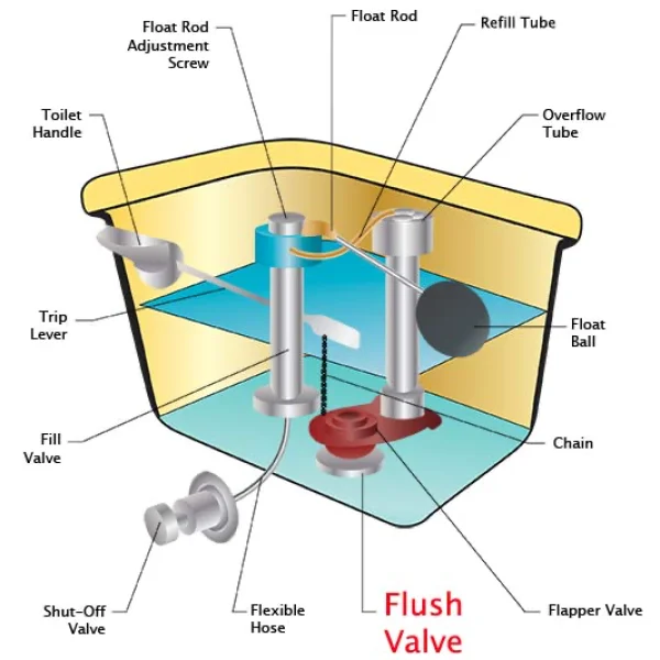 Toilet Flush Valve