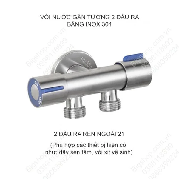 Vòi nước ren ngoài
