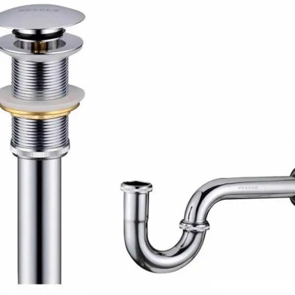 Xi phông inox chậu rửa mặt