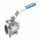 Ball valve 3 piece design