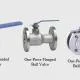 Ball valve one piece body