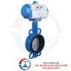 Van bướm gang điều khiển khí nén