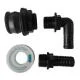 Water tank outlet fittings
