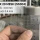 Lưới inox 20 mesh là gì? Thông số, ứng dụng và cách chọn chuẩn
