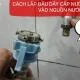 Cách lắp van nước máy giặt
