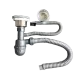 Xi phông chậu rửa bát 1 hố inox
