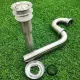 Xi phông chậu rửa mặt inox 304