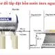 Lắp bồn nước đúng kỹ thuật