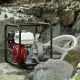 Pump machine for water