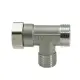 T chia nước inox