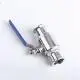 Van bi tay gạt inox 304 Dn50
